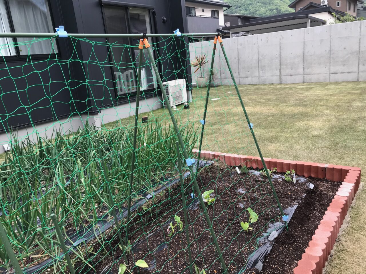 いつかは自宅の庭で家庭菜園を始めたい！ガーデンエースの花壇ブロックでおしゃれな菜園スペースをDIYで作ってみた | ギンパパのマイホームブログ