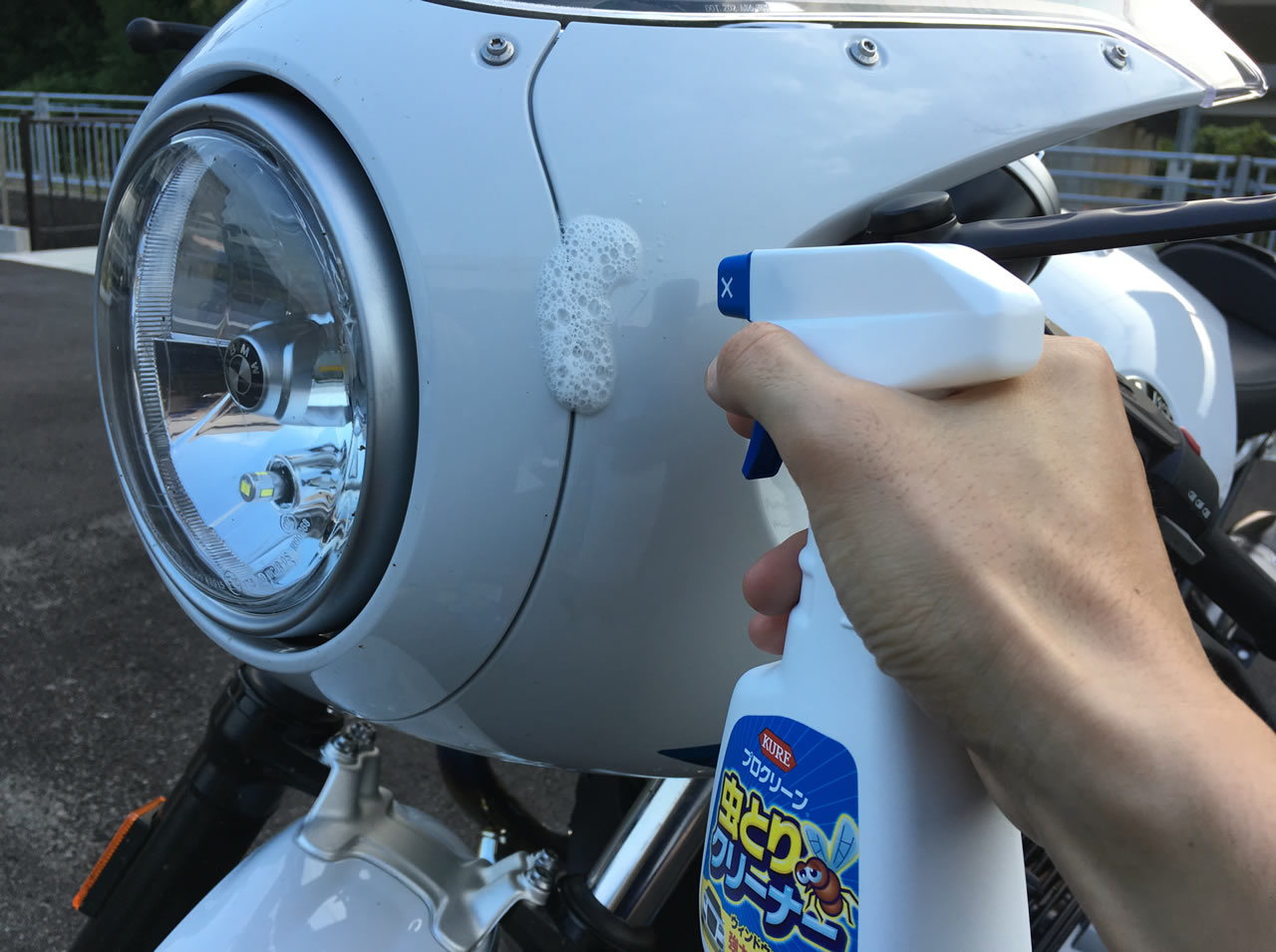 虫取りクリーナーを使おう