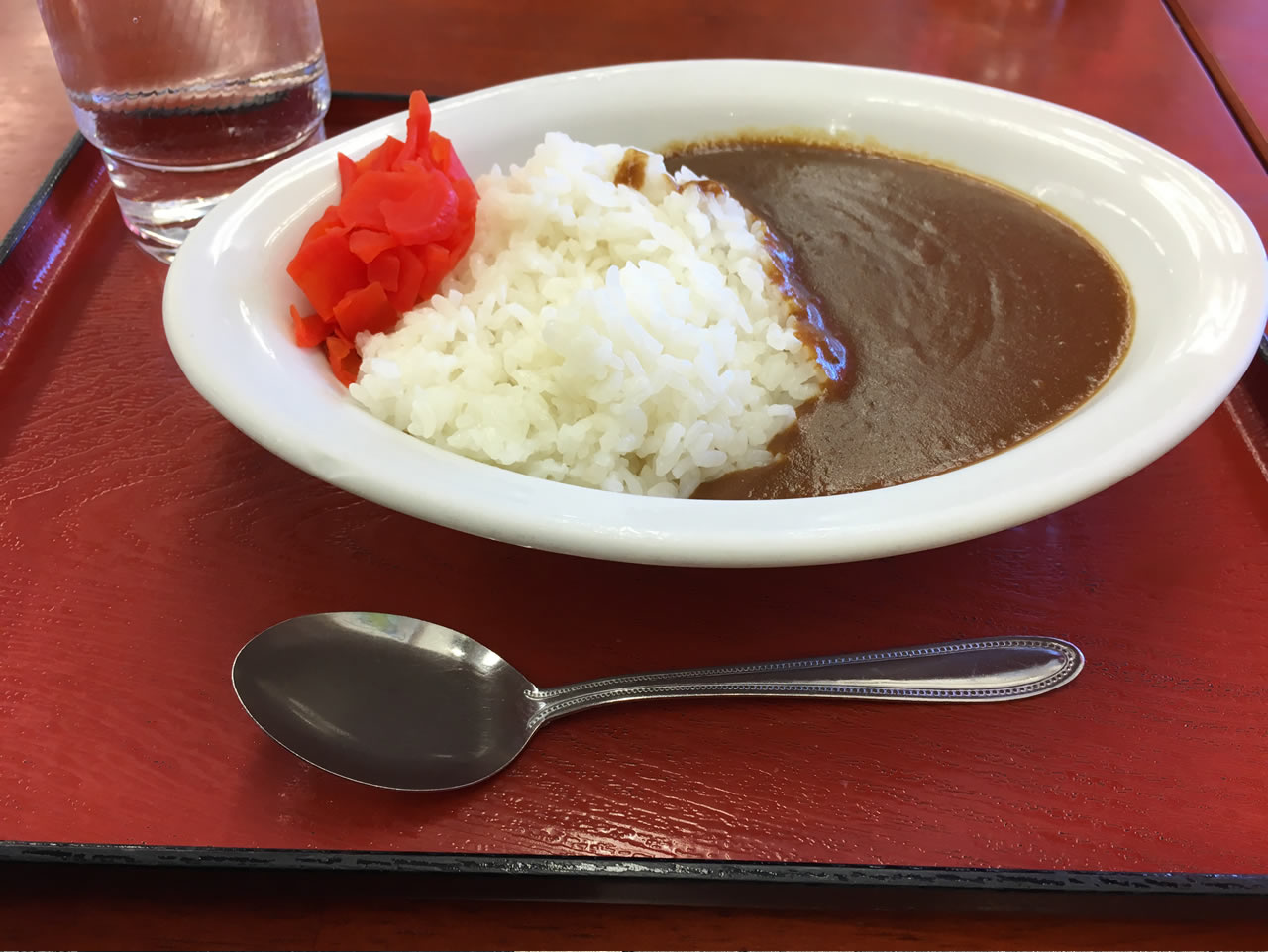 大好物の朝カレー