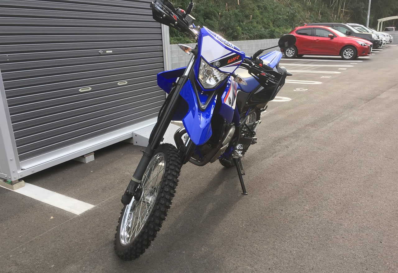 WR125Rに乗っていました