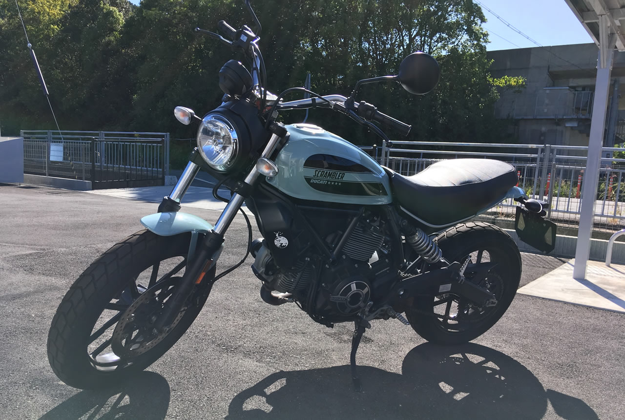 ドカティースクランブラー・sixty2でツーリング