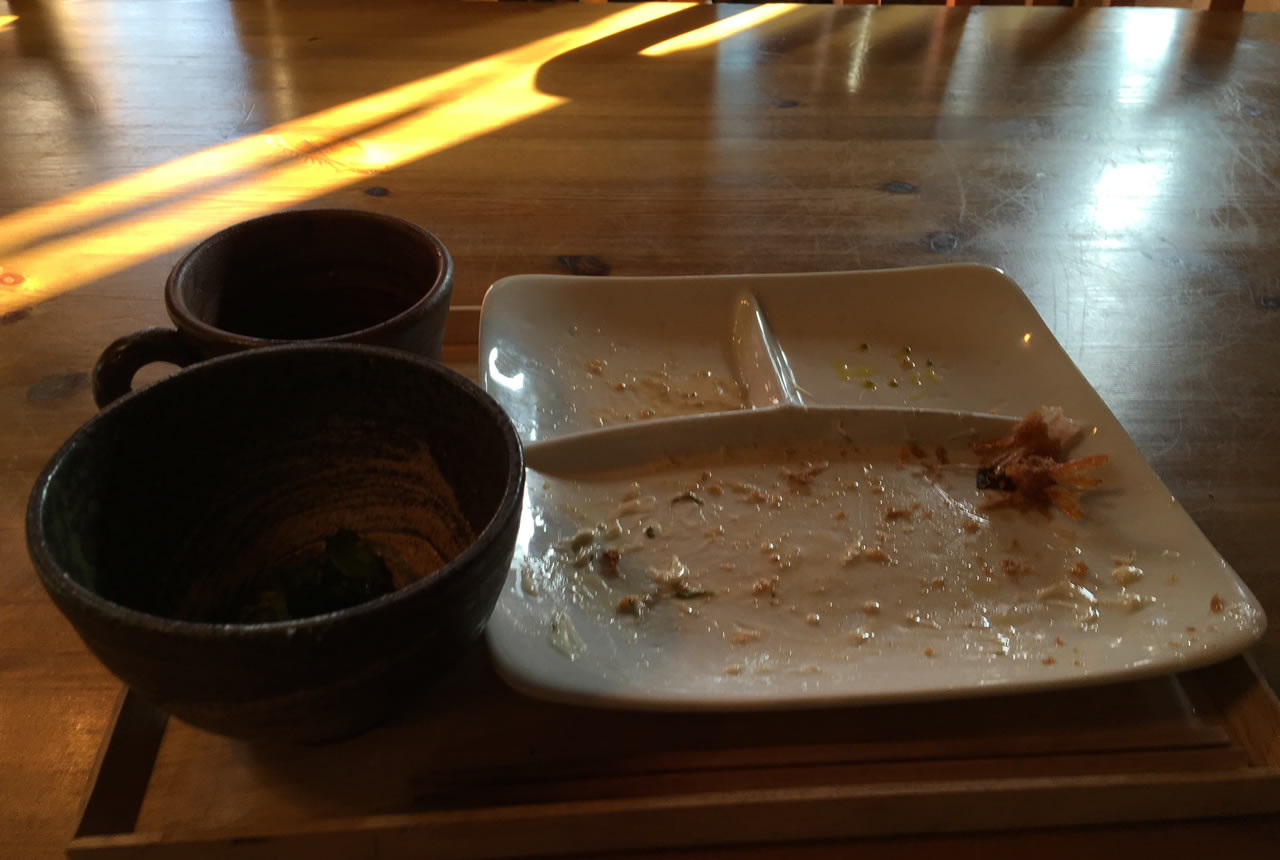 チキン南蛮を完食
