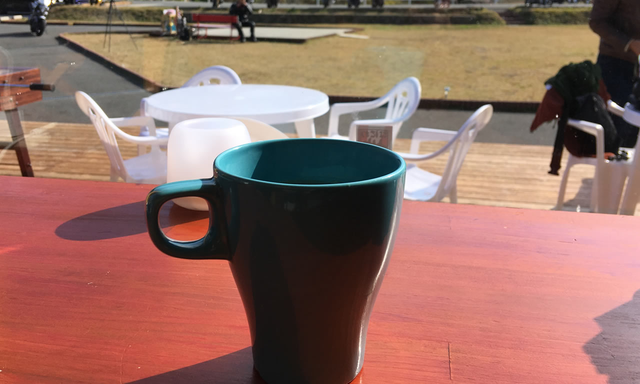 ホットコーヒーを注文