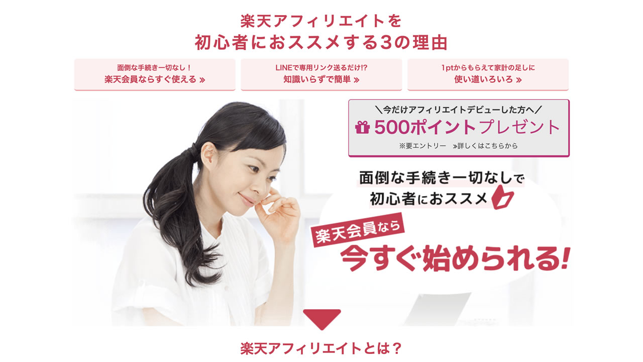 楽天アフィリエイト