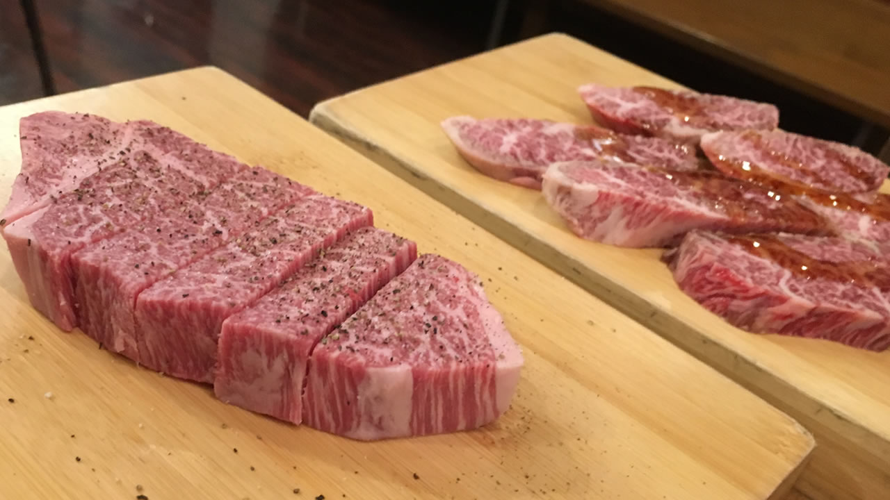 焼肉香洛苑のフィレ肉