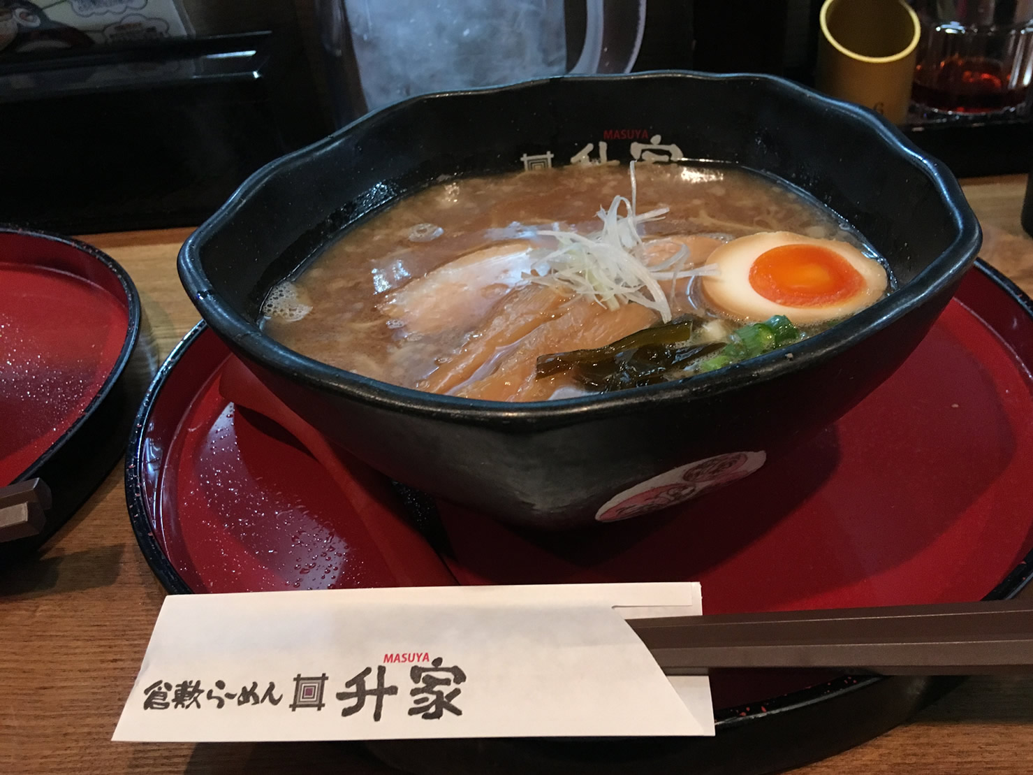 倉敷ラーメン 升家のラーメン