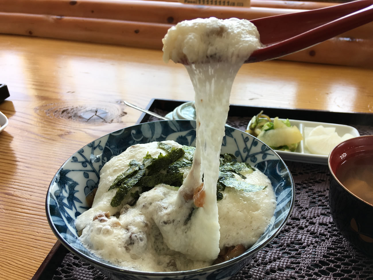 丹波篠山の山の芋のとろり