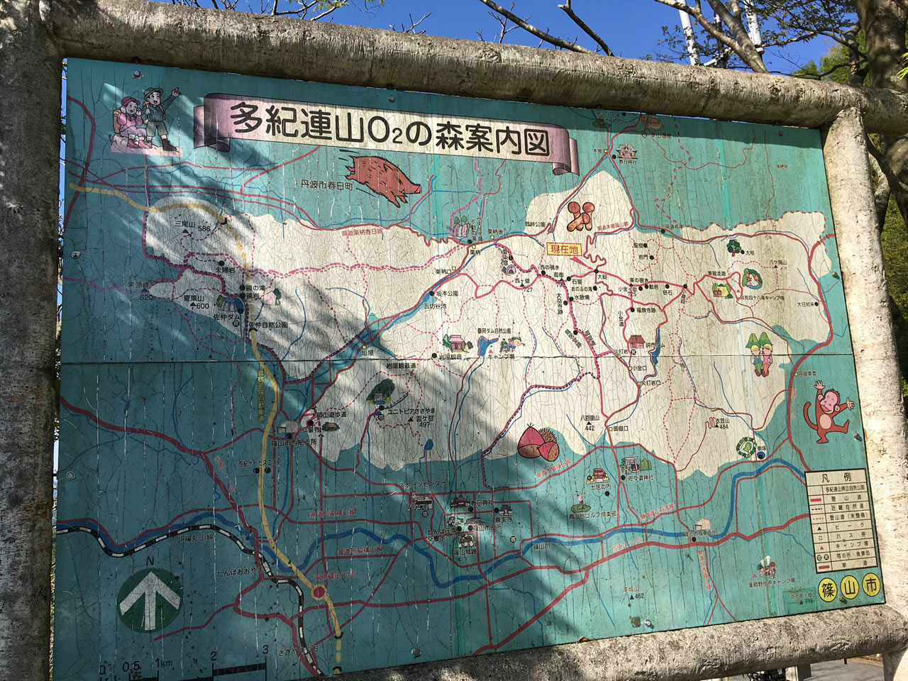 多紀連山マップ