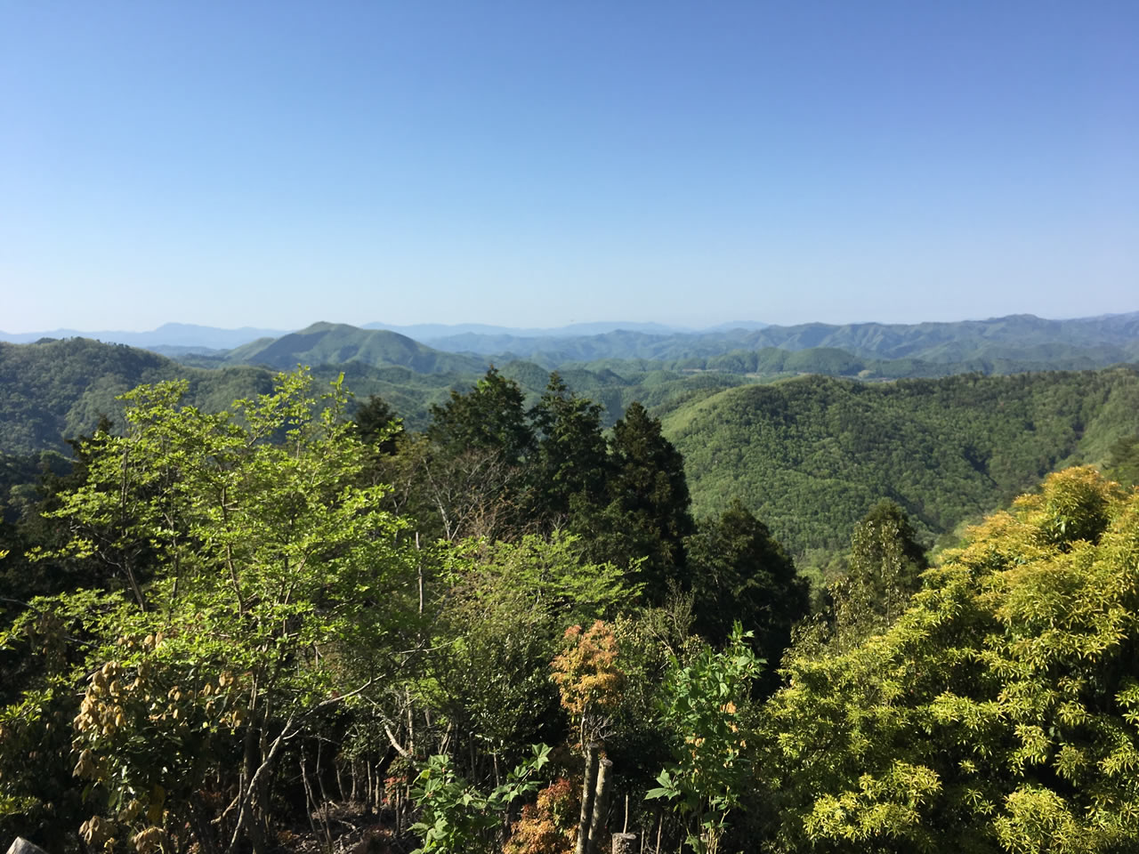 多紀連山の絶景