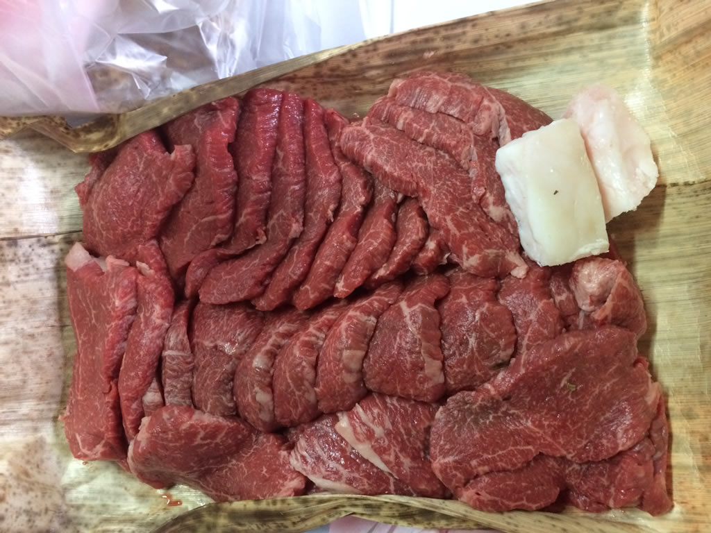 赤みだけの上質なお肉