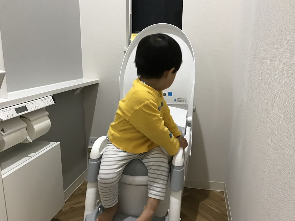 息子が登っても安定感があるから安心